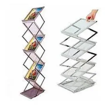 Zigzag Magazine Stand Acrylic Magazine Stand5-6402495-47902.webp